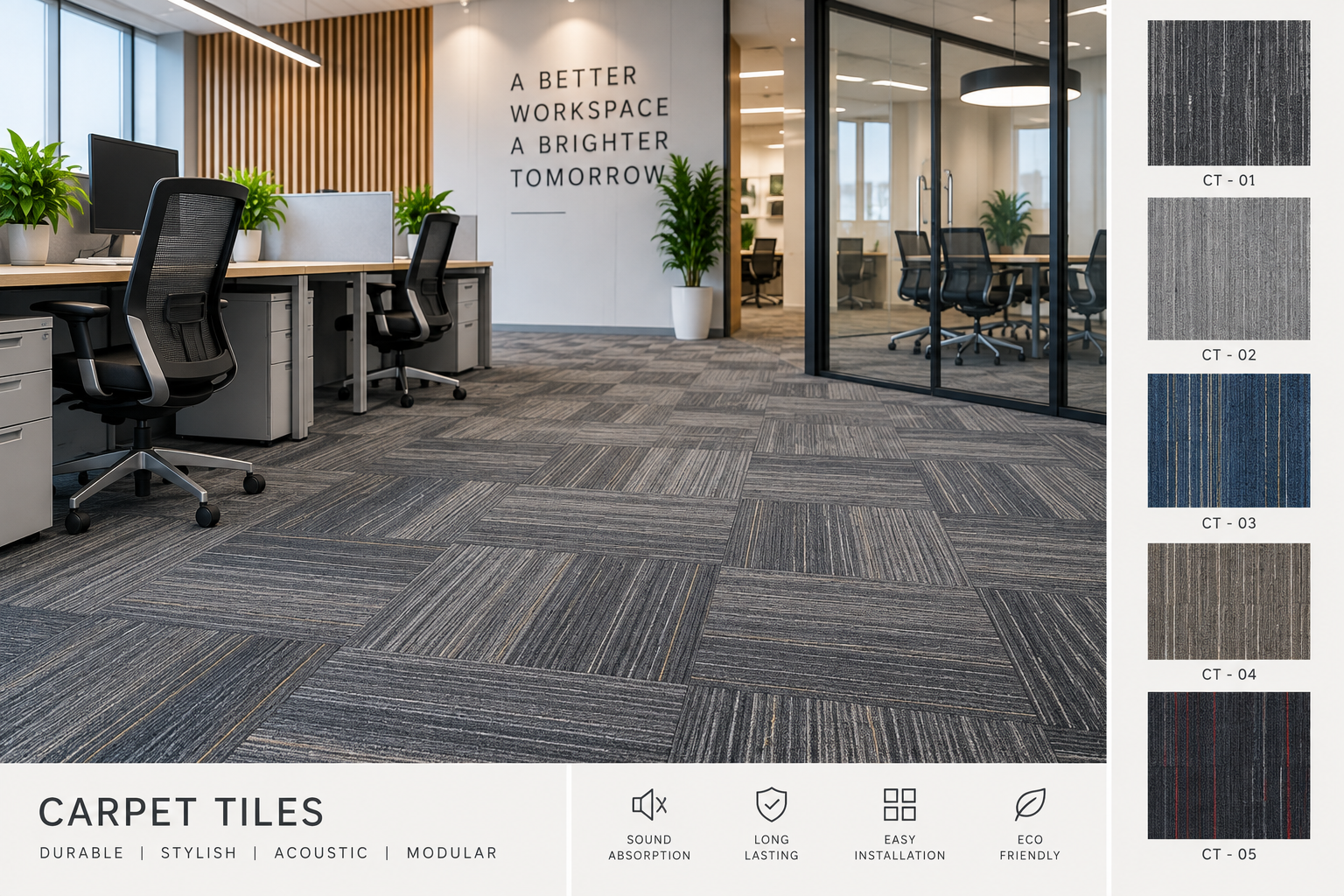 Carpet Tiles - Smart Chair
