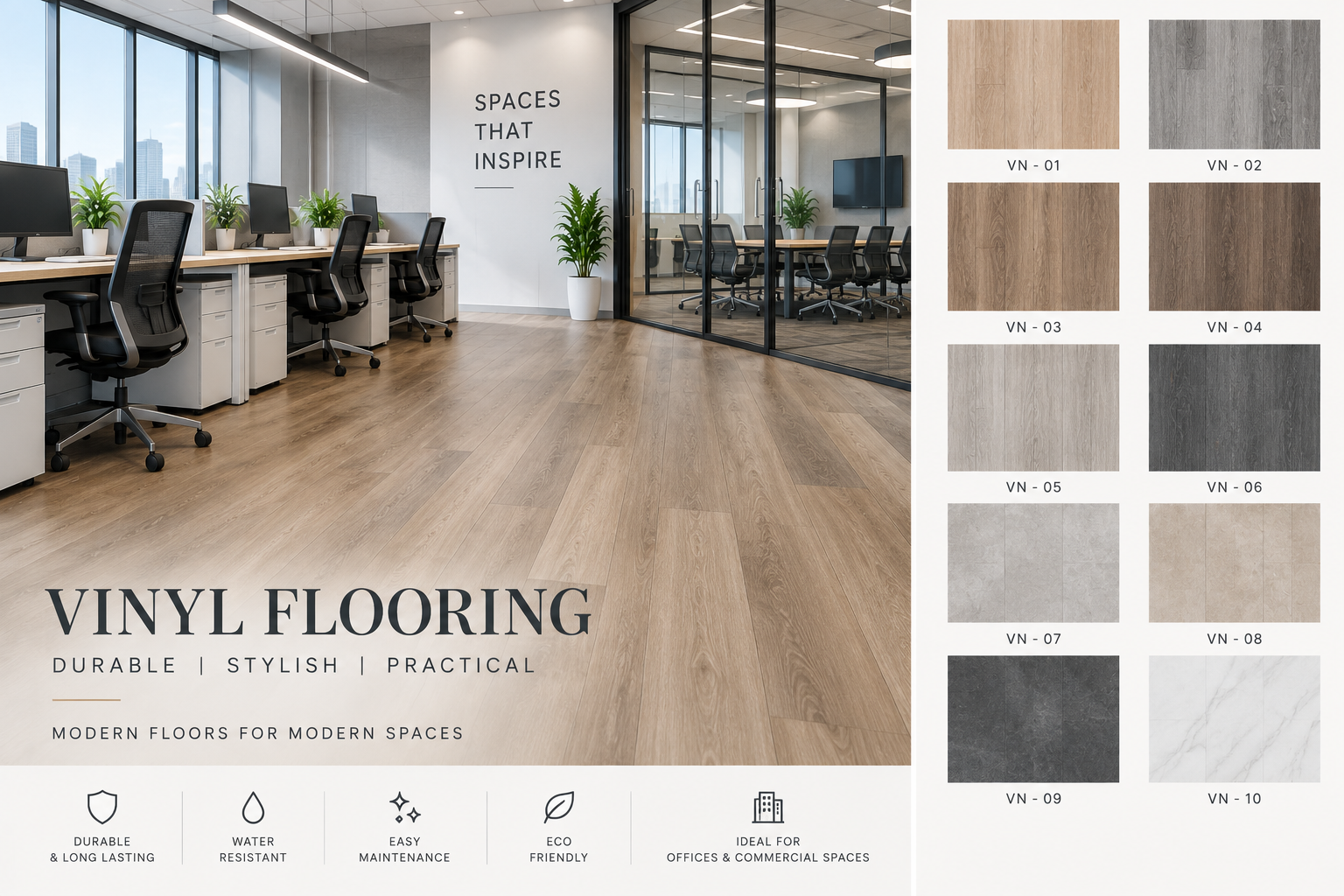 Vinyl Flooring - Smart Chair