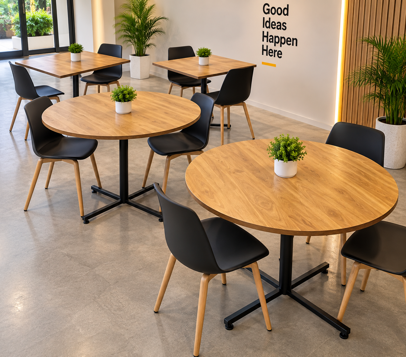 SM-TB-005 Round Meeting Table